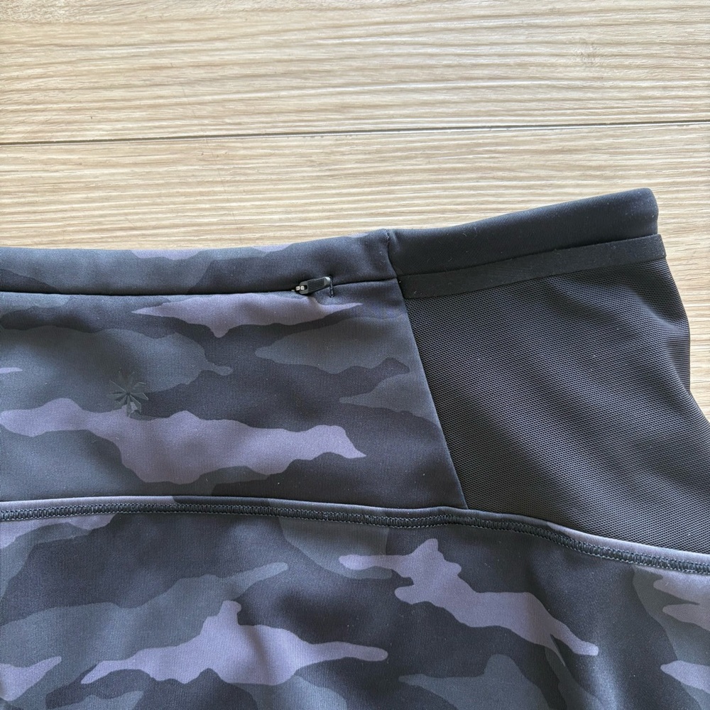Athleta Match Point Skort Black Camo Women's Active Tennis Golf Skirt Size Small - Picture 5 of 6
